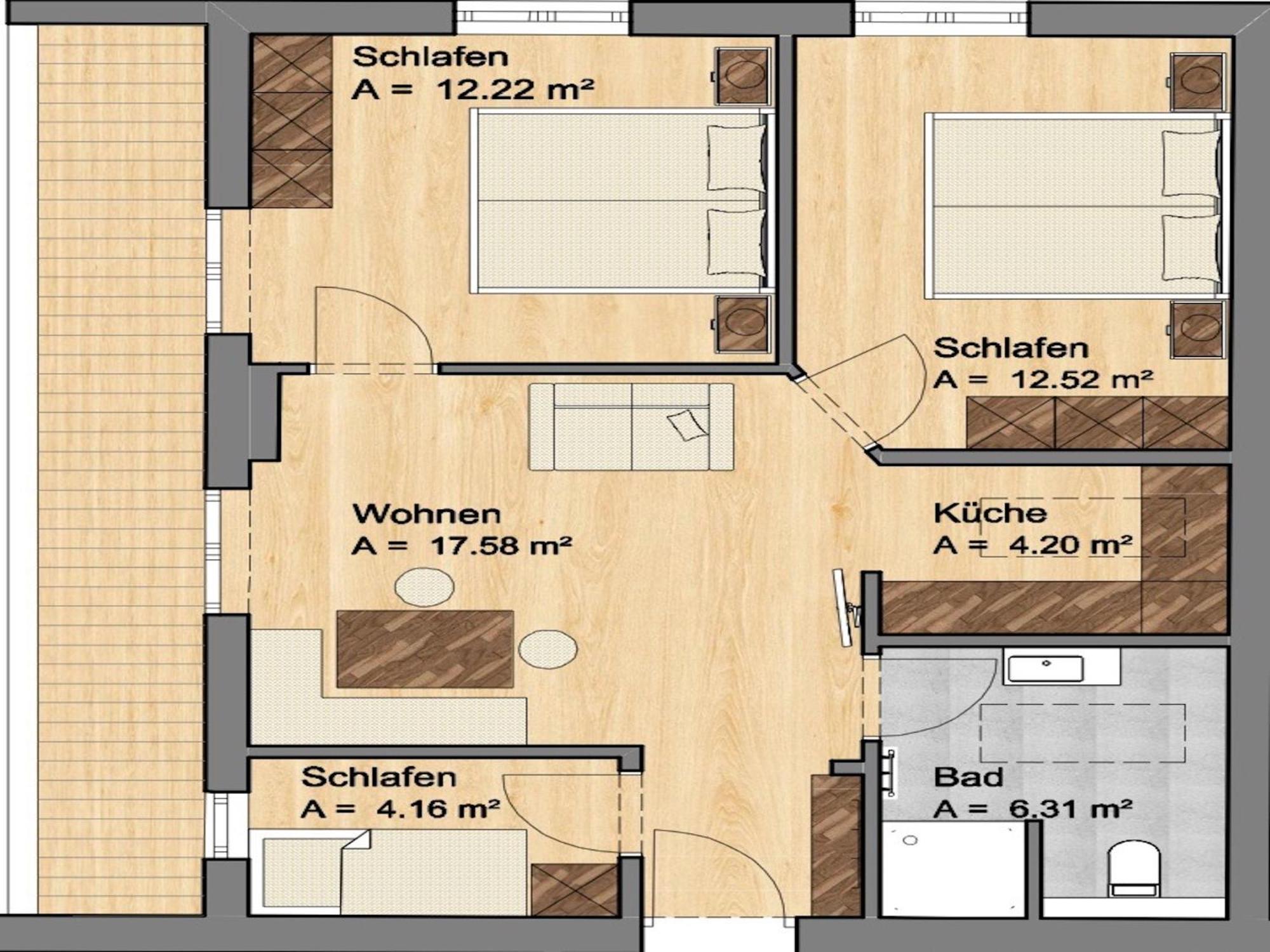 Appartement Schwaiger Scheffau am Wilden Kaiser Szoba fotó